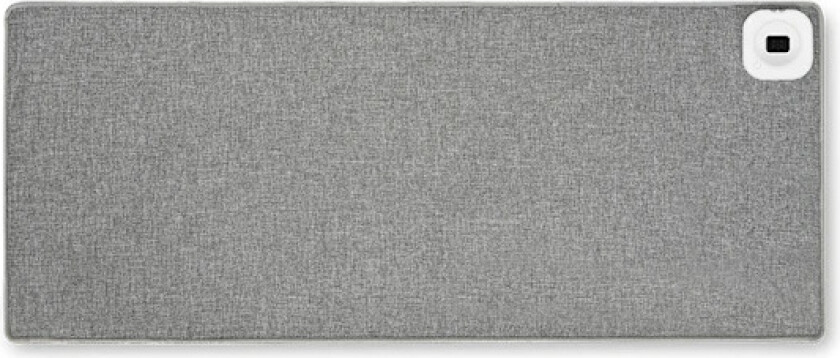 Oppvarmet musematte for kontor, bordvarmer, temperaturjustering i seks nivåer, timer, 80x33 cm