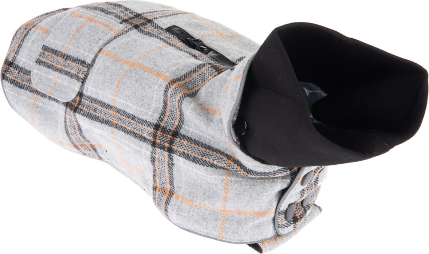 Hundejakke Flannel Check - ca. 55 cm rygglengde