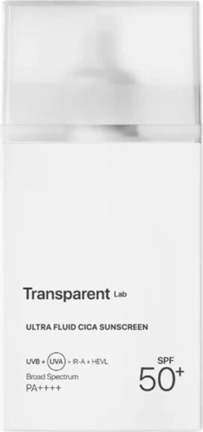 Transparent Lab Ultra Fluid Cica Sunscreen 100 m