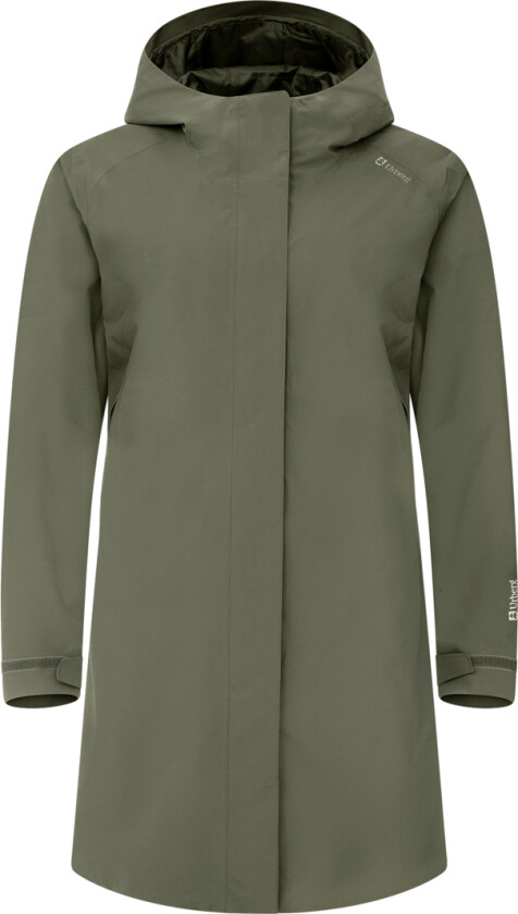 Women's 2l Rain Coat Deep Lichen Green