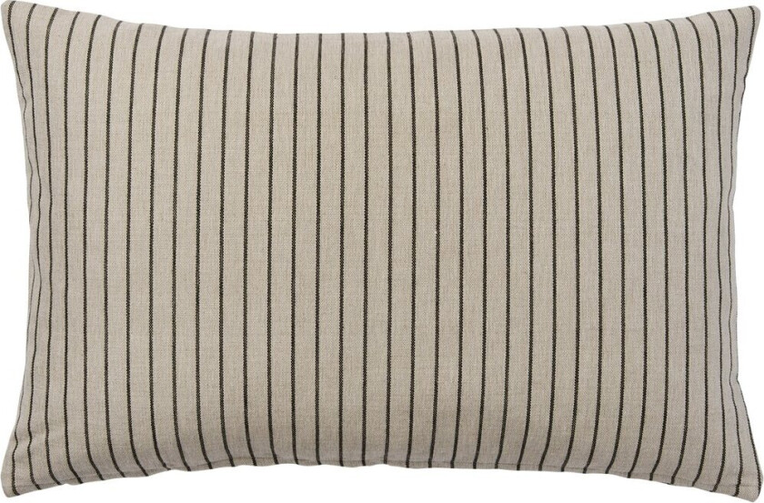 Karen putetrekk Light beige-black, 40x60 cm