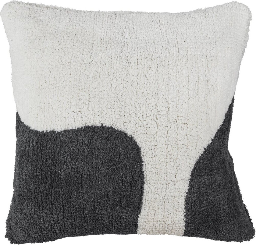 Figura tuftet putetrekk 50x50 cm Off-white