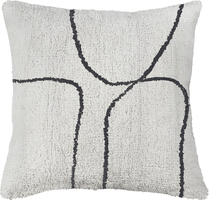 Shadow tuftet putetrekk 50x50 cm Off-white