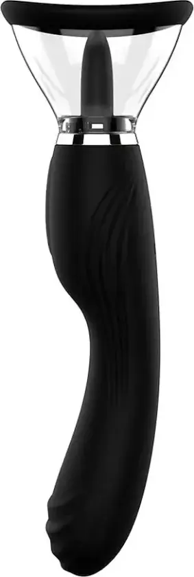 Clitoral Licking Pump With G-Spot Vibrator