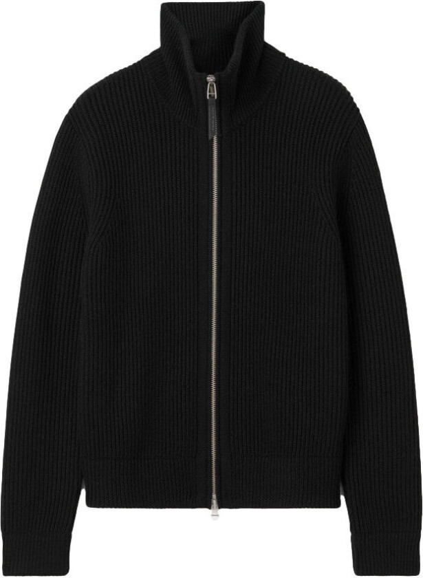 Niall Zip-Up Wool Cardigan