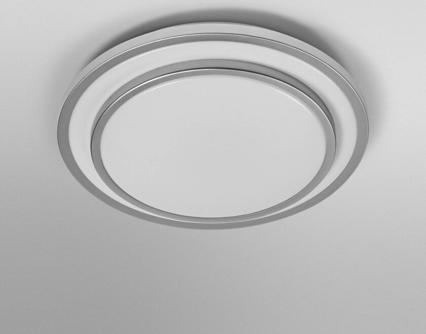 OSRAM LED-taklampe ORBIS BERLIN, sølv, Ø 30 cm metall