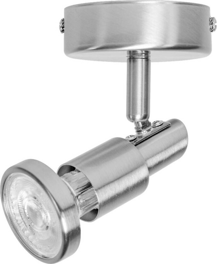 OSRAM downlight, sølv, metall 1 lyskilde GU10-LED 2700 K