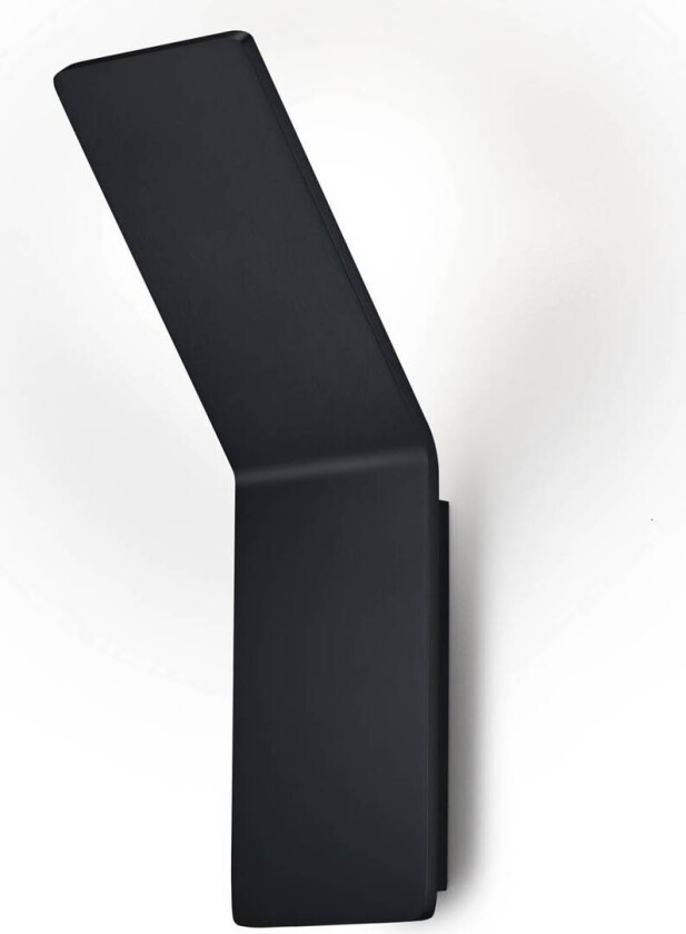 Ava LED-vegglampe, svart, aluminium, 1-lys
