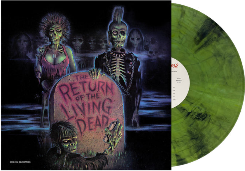 The Cramps, 45 Grave, T.S.O.L., The Flesh Eaters, Roky Erickson, The Damned, Tall Boys, The Jet Black Berries, SSQ The Return of the Living Dead LP/Vinyl