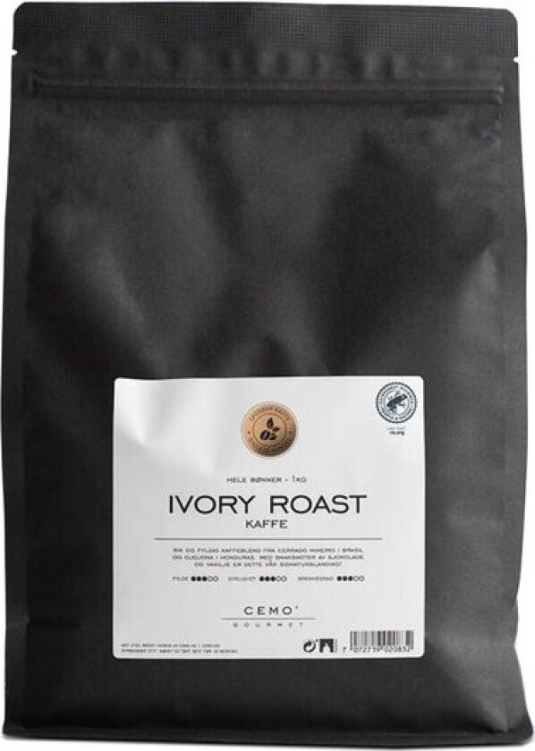 Ivory Roast hele kaffebønner 1 kg