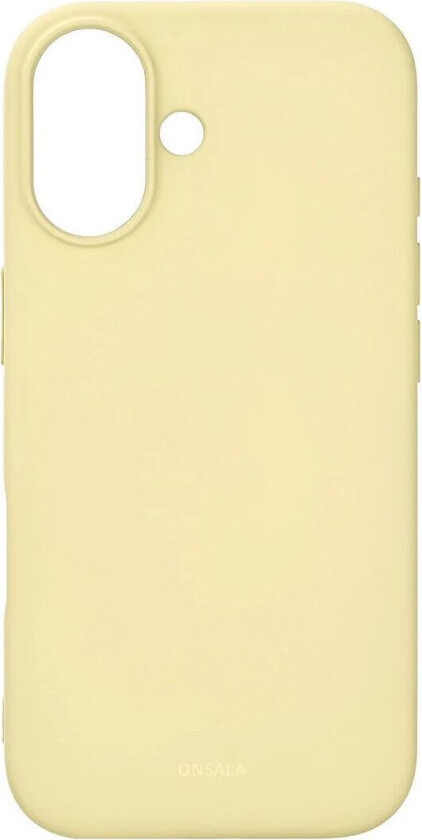 Onsala MagSeries silikondeksel (iPhone 17) - Gull