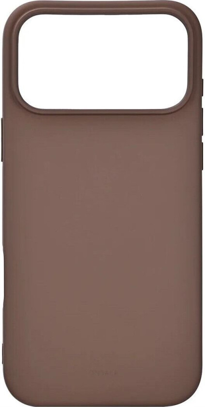 Onsala MagSeries silikondeksel (iPhone 17 Pro) - Brun