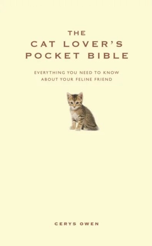 The Cat Lover's Pocket Bible av Cerys Owen