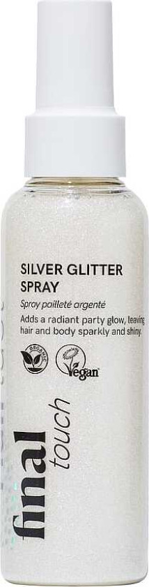 Final Touch™ Silver Glitter Spray 125 ml