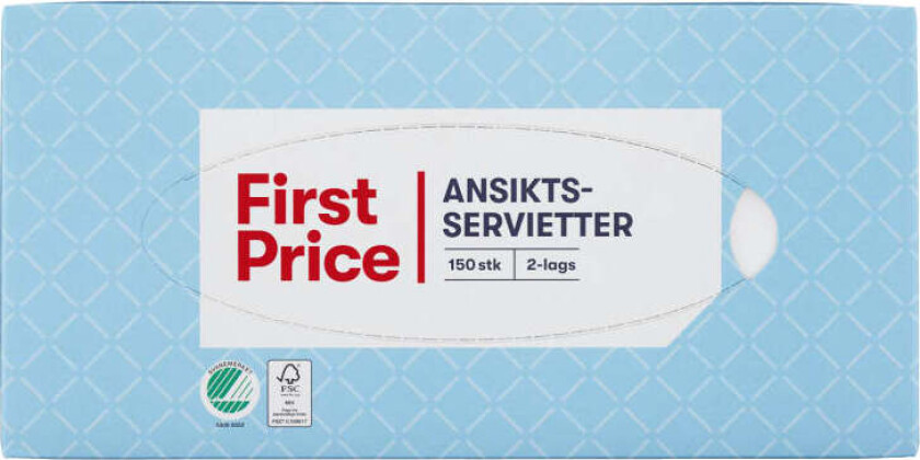 Ansiktsservietter 150stk