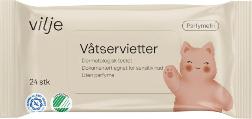 Bilde av Våtservietter Plastfri 24stk