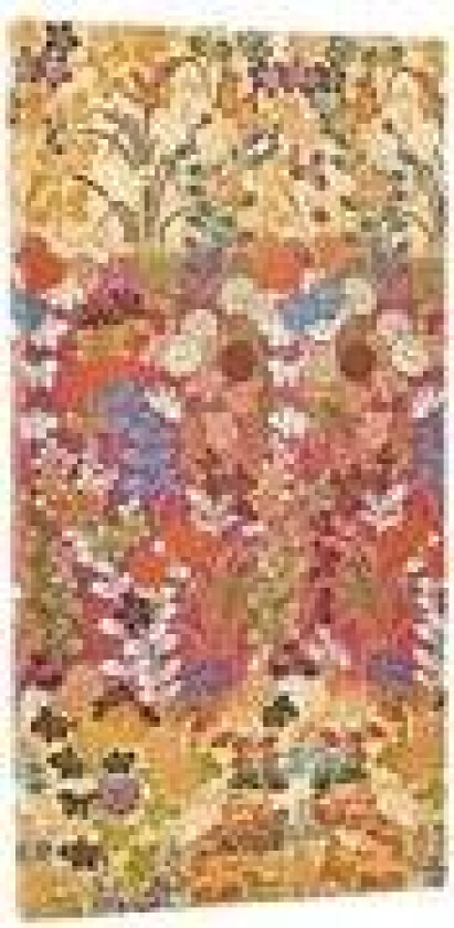 2026 Kara-ori Pink (Japanese Kimono) Slim 12-month Horizontal Hardcover Flexi Dayplanner 2026 (Elastic Band Closure)