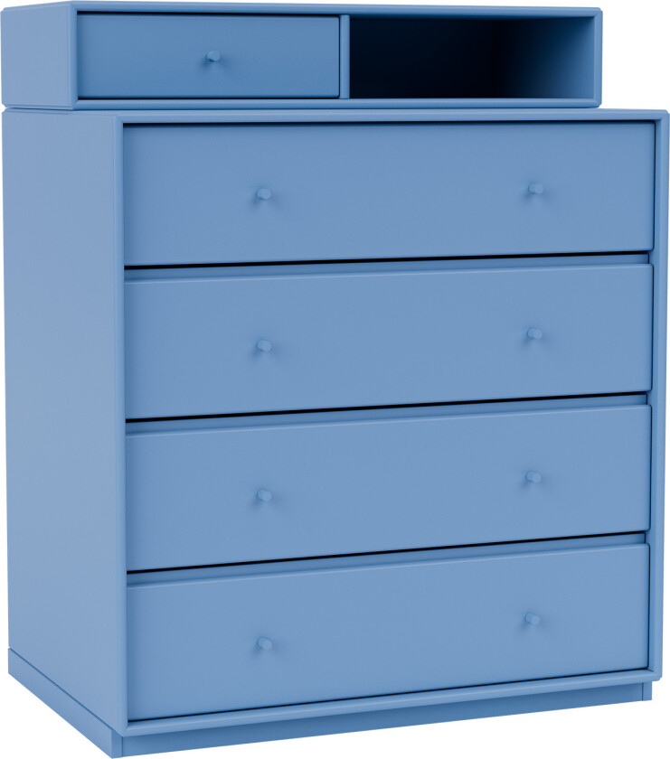Keep Chest Of Drawers 154-Azure 06 Plinth 3 cm - Kommoder - Peter J. Lassen - Blå - Tre