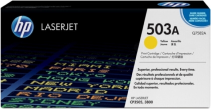 Hp Toner Gul 503a 6k - Q7582a