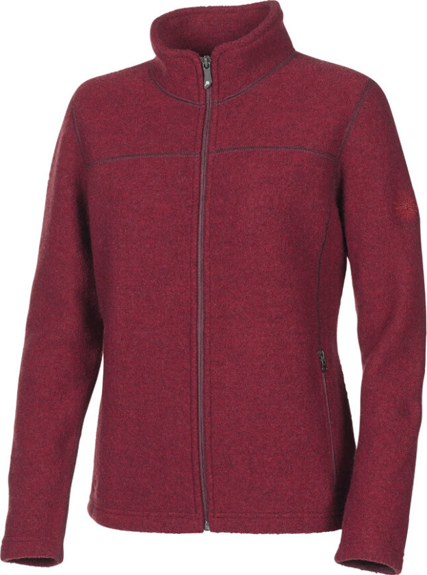 Women's Beata Full Zip Deep Red