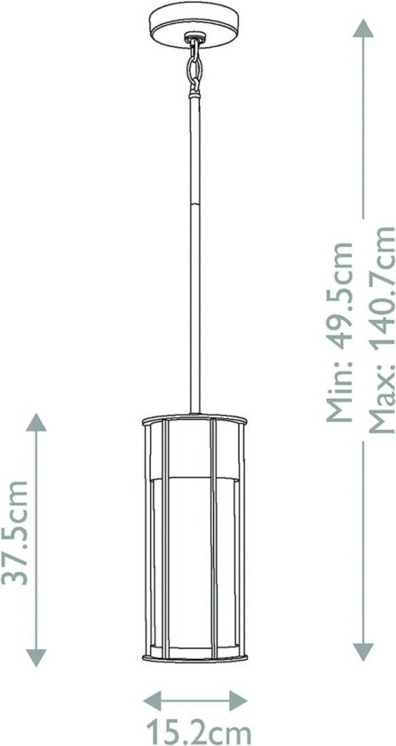 Utendørs pendellampe Camillo, messingfarget, aluminium, glass, E27
