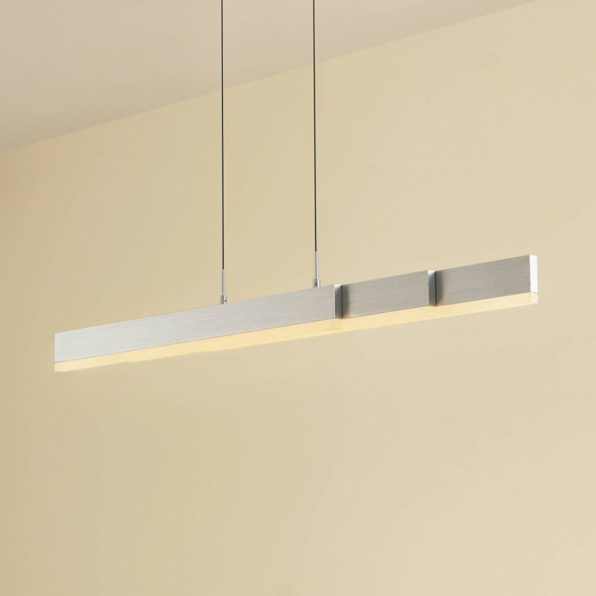 Lucande LED-hengelampe Torven, aluminium, CCT, dimbar