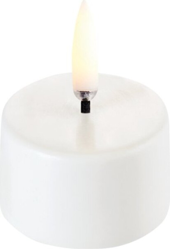 - LED tealight premium w/ screw - Nordic White - 4x2,5 cm (UL-TE-NW040)