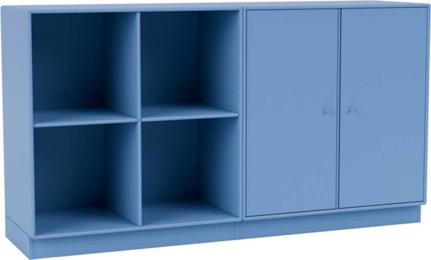 Pair Classic Sideboard 154-Azure 07 Plinth 7 cm - Sideboards og skjenker - Peter J. Lassen - Blå - Tre