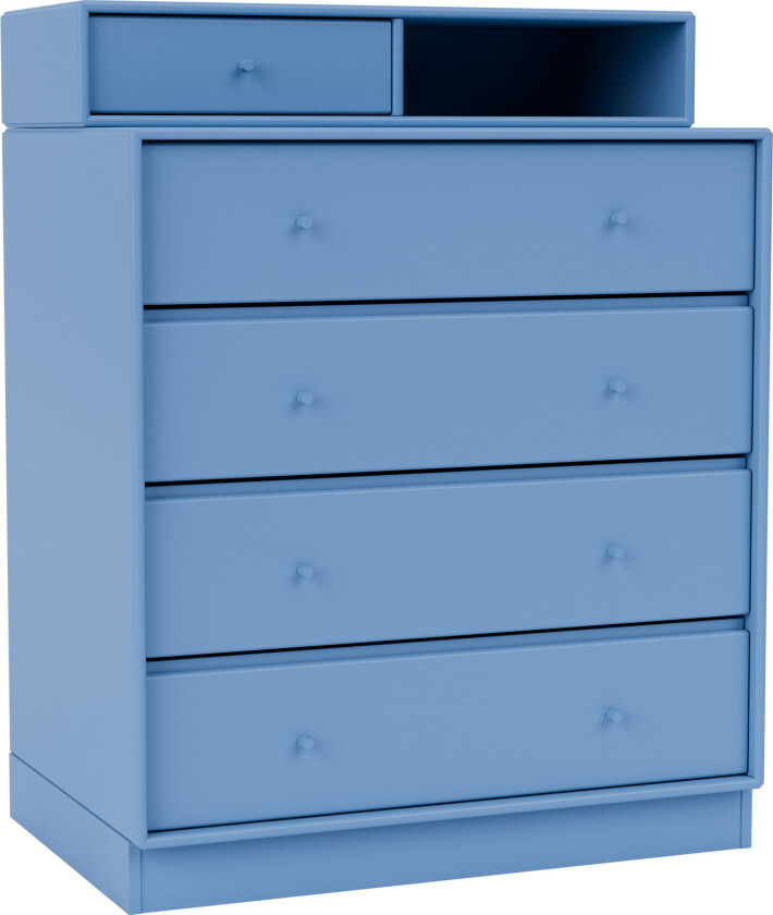 Keep Chest Of Drawers 154-Azure 07 Plinth 7 cm - Kommoder - Peter J. Lassen - Blå - Tre