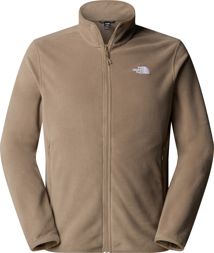 Men's Glacier Fleece Jacket Mocha Brown