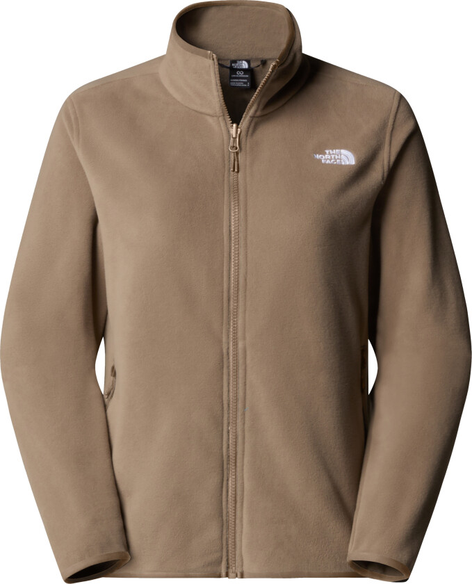 Women's Glacier Fleece Jacket Mocha Brown