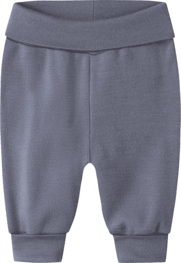 Name It Nbmwillit bukse i ull til baby, Folkstone Gray