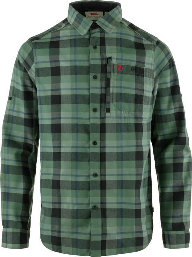 Men's Fjällglim Shirt Deep Patina-Dark Navy