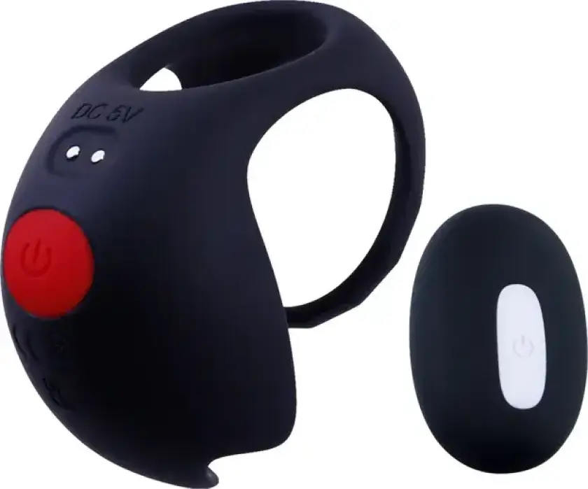 Giga Booster Cock Ring With Scrotal Stimulator