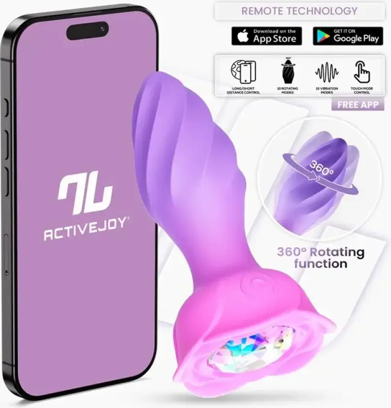 Moxy Butt Plug With 360 Rotation & App