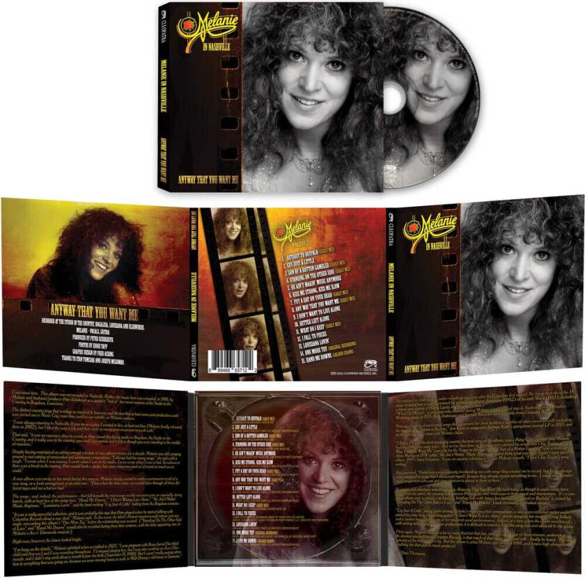 Melanie & Jan Akkerman Anyway That You Want Me CD