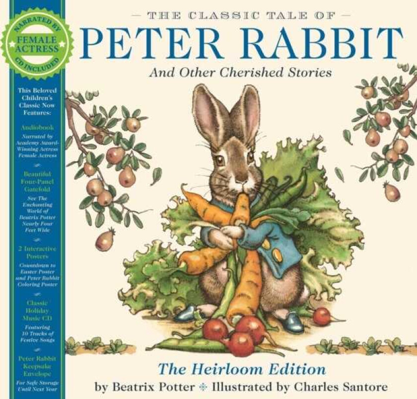 The Classic Tale of Peter Rabbit Classic Heirloom Edition The Classic Edition Hardcover with Slipc