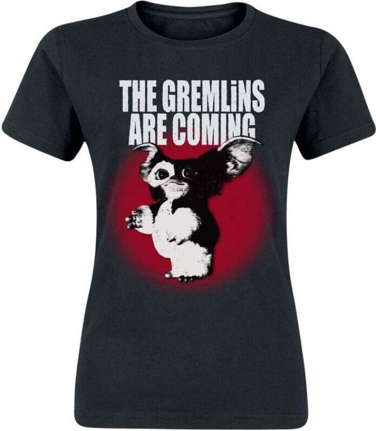 T-skjorte - are coming - M til 3XL - Damer - svart