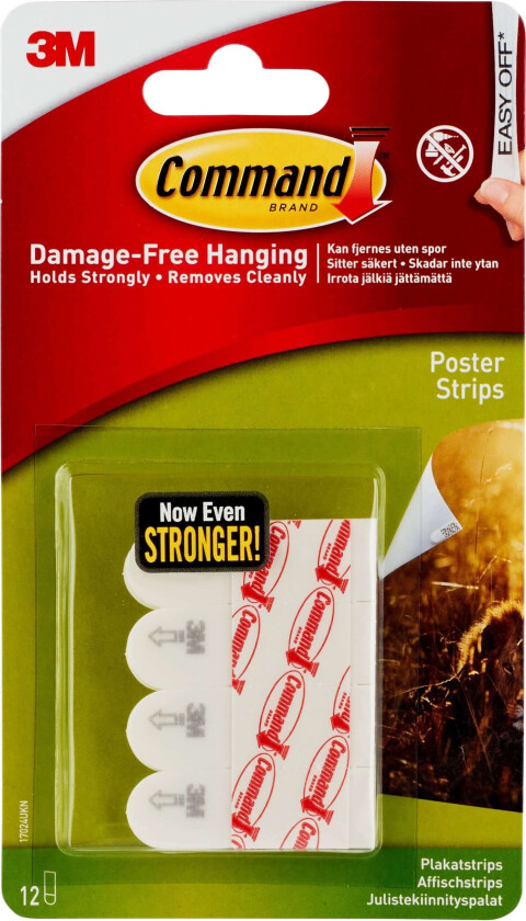 Command plakatstrips, 12 strips