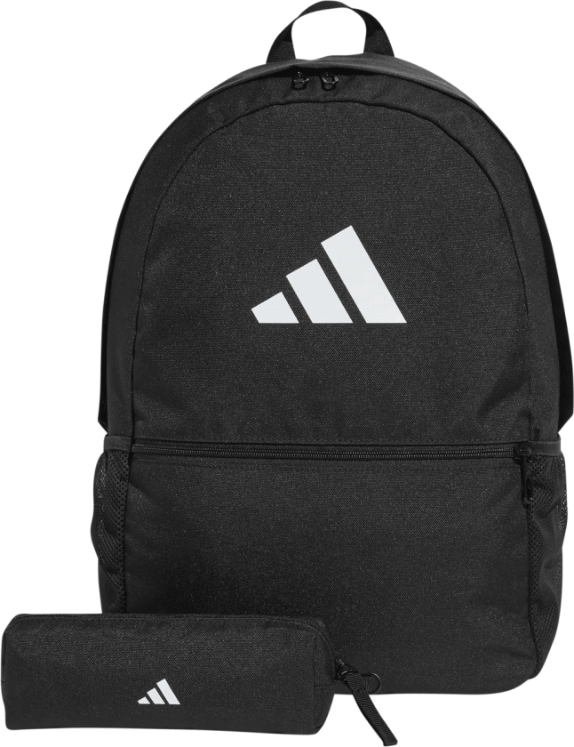 adidas Backpack With Pencil Case, skolesekk, ryggsekk, herre BLACK