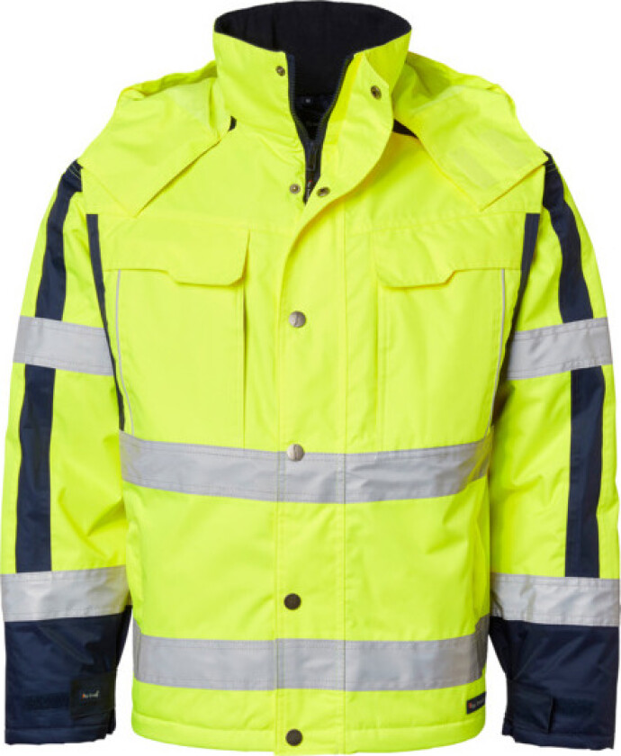 Jakke 5317 hi-vis gul/blå,l