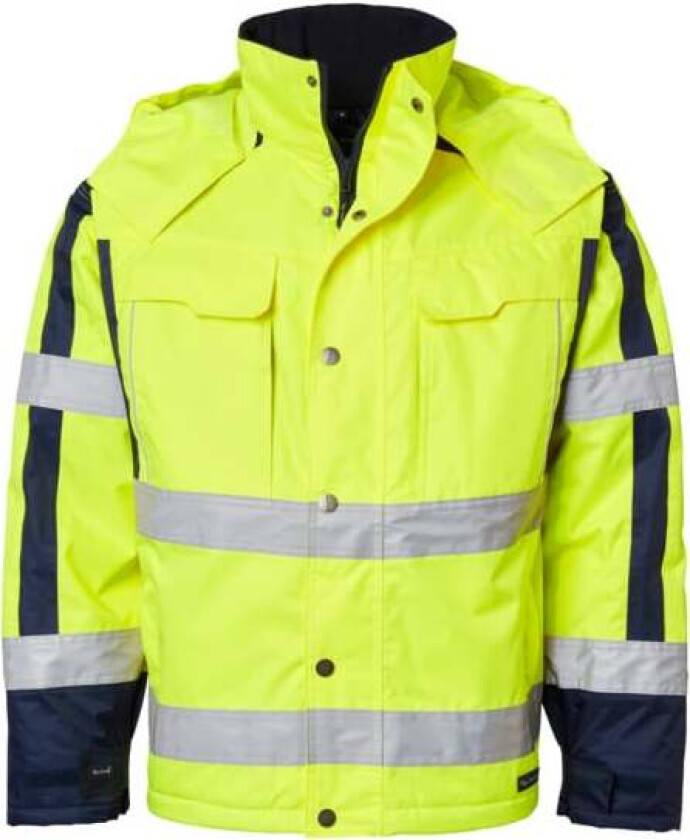 Jakke 5317 hi-vis gul/blå,xxl
