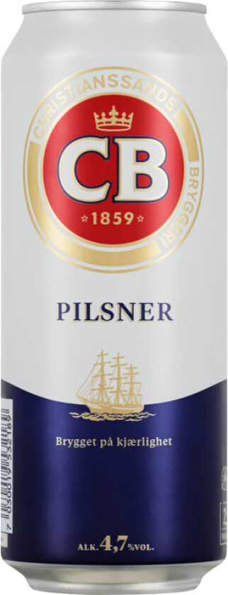 Cb Pilsner 0,5l boks