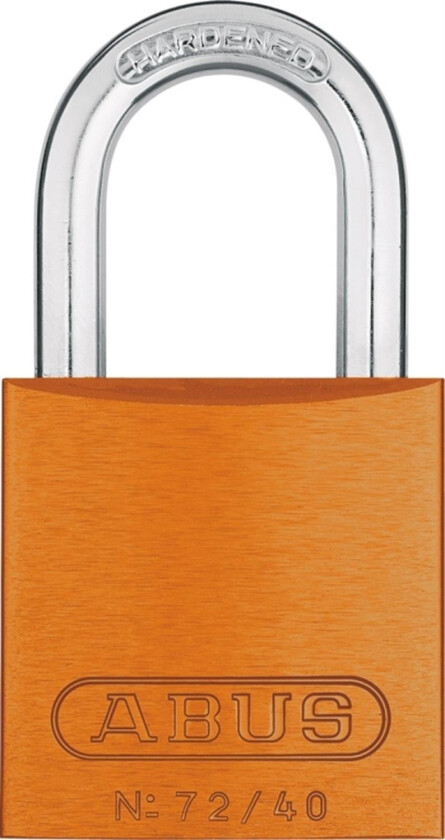 Hengelås abus 72/40 orange