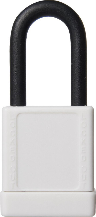 Hengelås 74/40 hvit abus