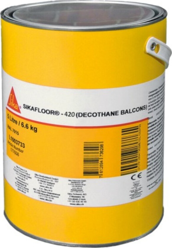 Bilde av Balkongmaling sika-420 ral 7042 5l