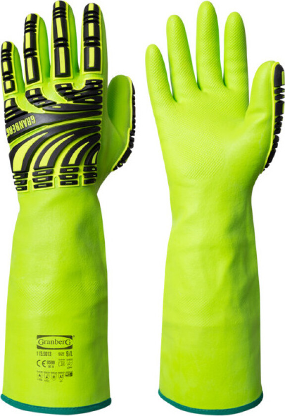 Hanske, kutt/slag, nitril 9