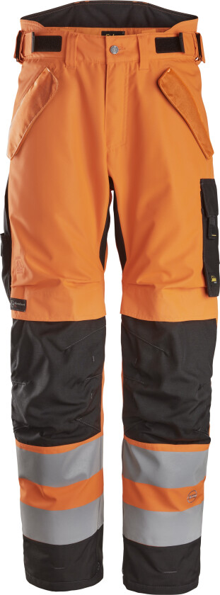High-vis vanntett 37.5® tolags bukse med lett polstring, klasse 2