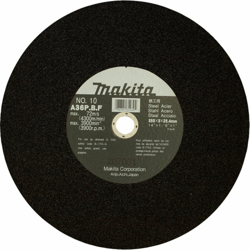 Slipeskive 180x6,0mm a24r