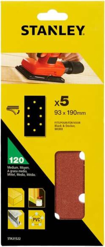 Slipepapir 1/3ark 93x190 sta31522